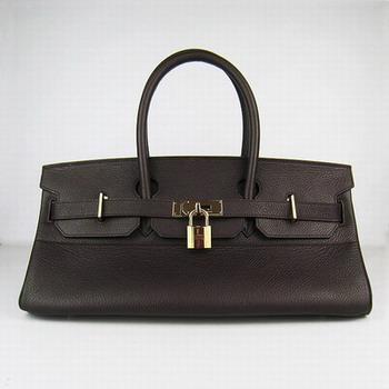 HBK42DCG003 Hermes 42CM caffﾨﾨ scuro (oro)